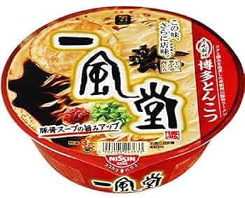 Amazon.co.jp: 【リニューアル版】日清食品 一風堂 赤丸新味